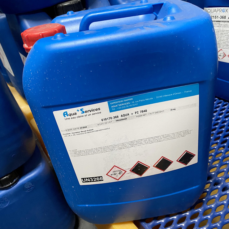 Produit inhibiteur de corrosion pour réseau et chaudière Aqua Plus — free download